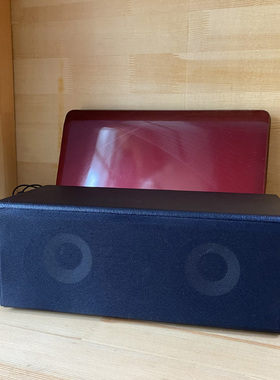 三个喇叭真高音无源中置音箱木质hifi发烧家庭5.1影院家用音响