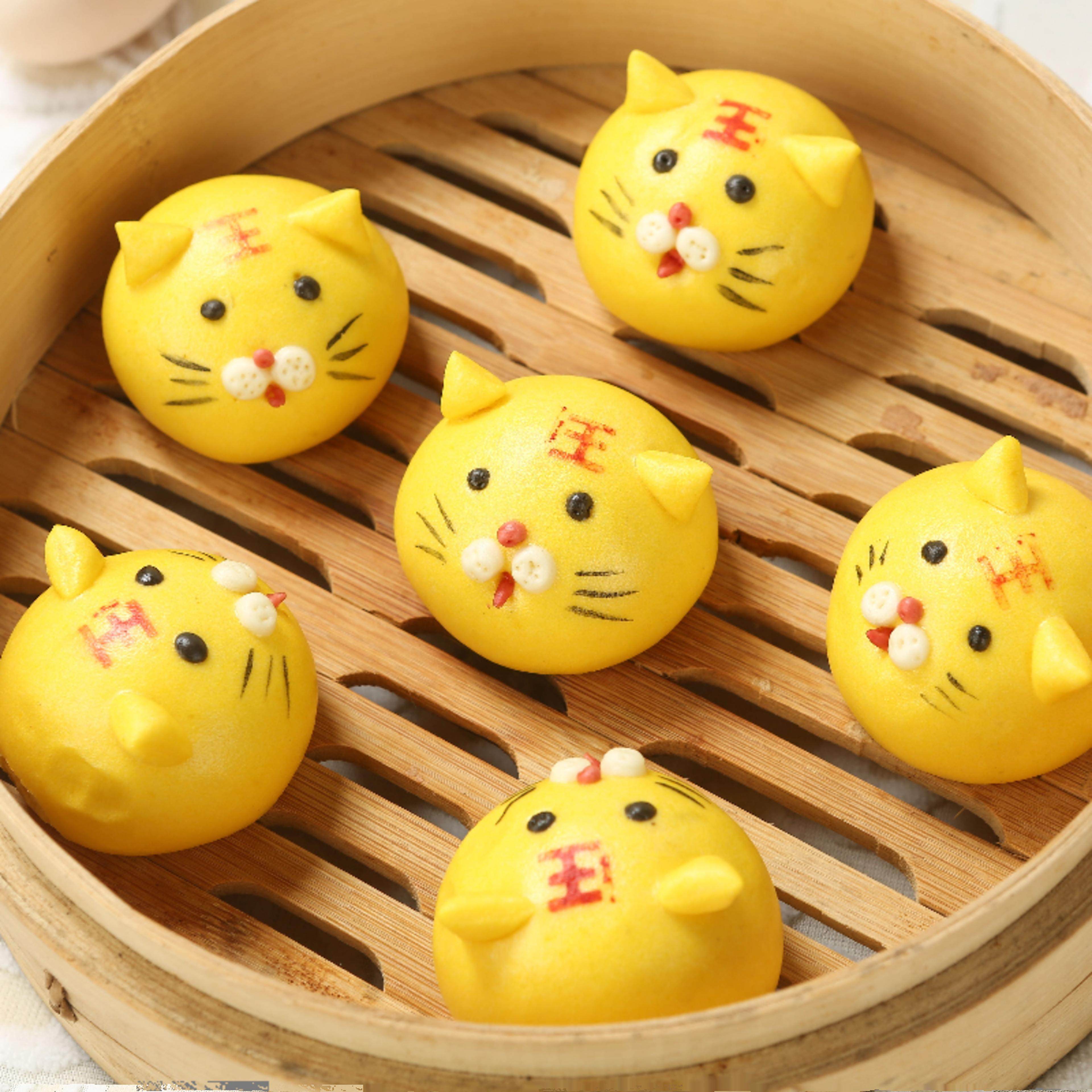 儿童卡通包老虎头彩色小馒头早餐奶黄即食果蔬包紫薯馅无添加手工,粮油调味/速食/干货/烘焙,包点,淘宝优惠券,粉丝福利购,淘宝优惠卷