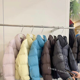 Cecil色复古袖 口拼接面包服主推保暖羽绒服外套251641