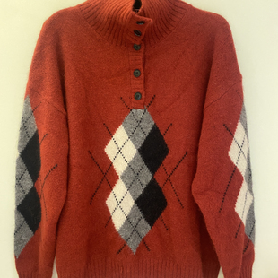 Cecil新韩系简约拼色菱格加厚保暖毛衣 w253 含26.6绵羊毛