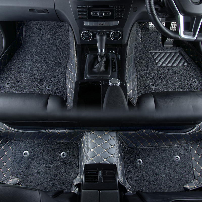 奥迪右驾汽车脚垫港版日系右舵车