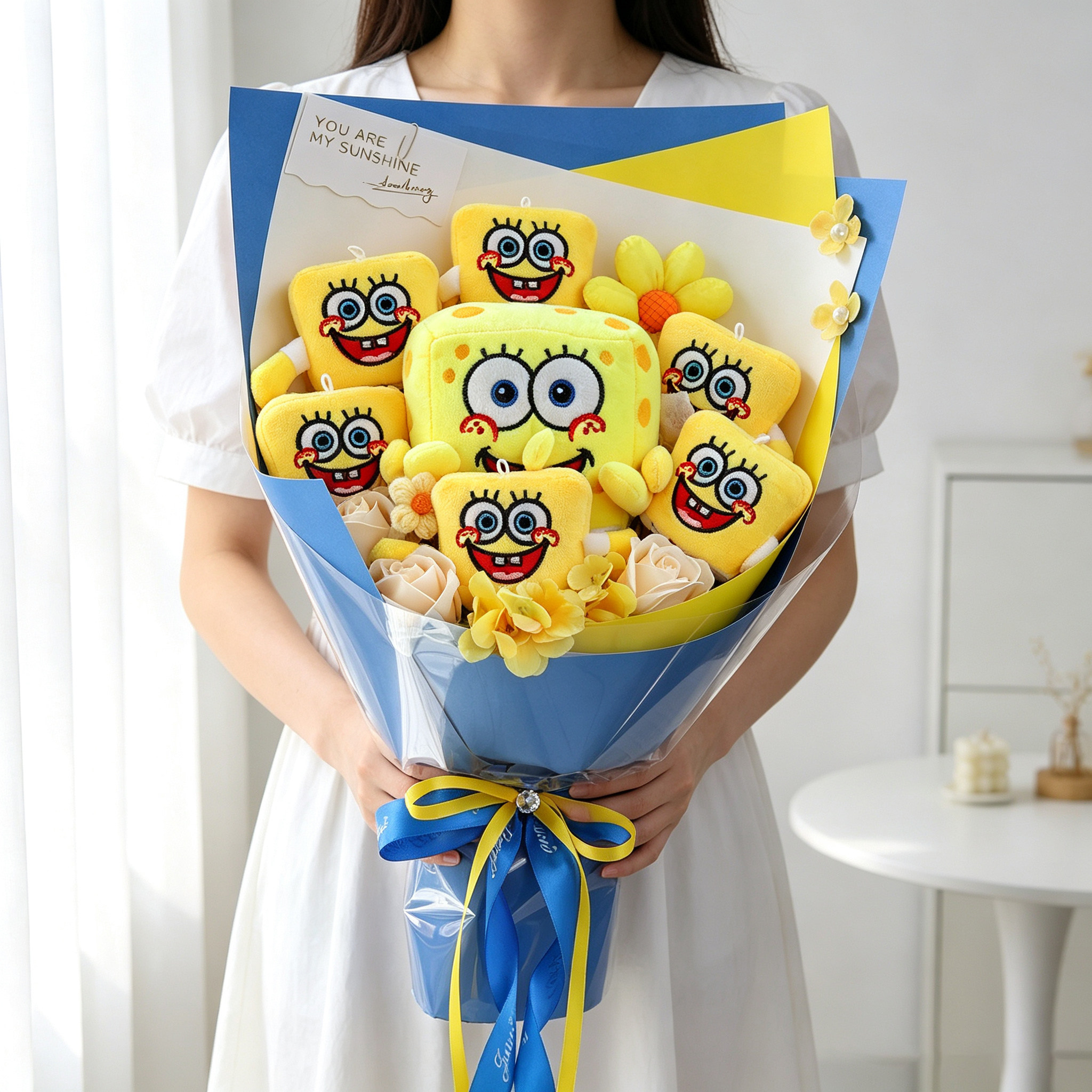 玩偶花束生日表白礼物节日礼品