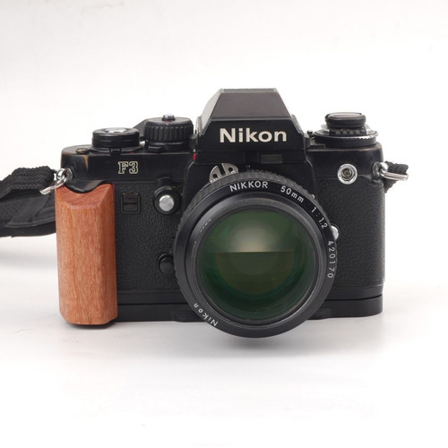 适用于Nikon尼康F3胶片相机实木手柄 阿卡快装系统F3HP F3AF F3
