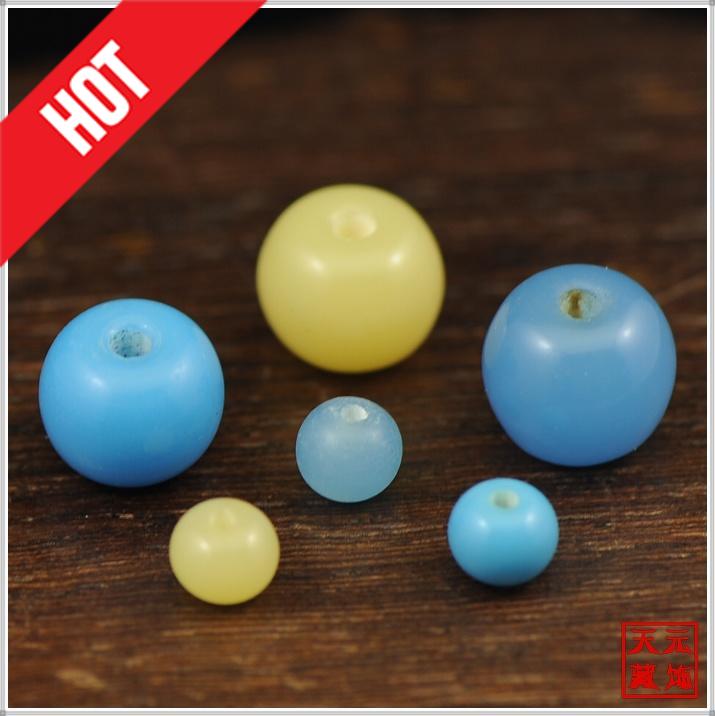 diy琉璃项链菩提根星月配饰散珠图片