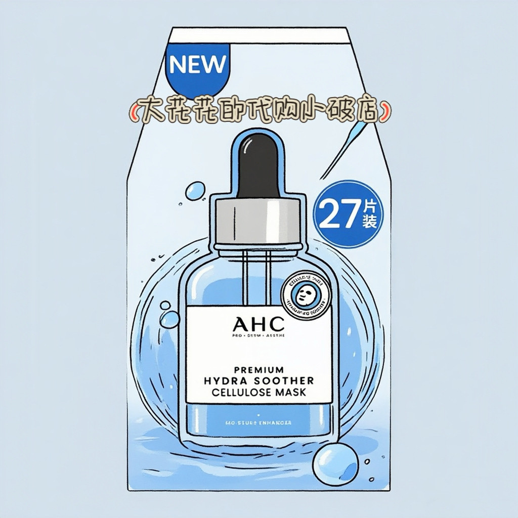 山姆购爱和纯韩国进口第三代臻致舒润保湿面膜27片深补水舒缓面膜