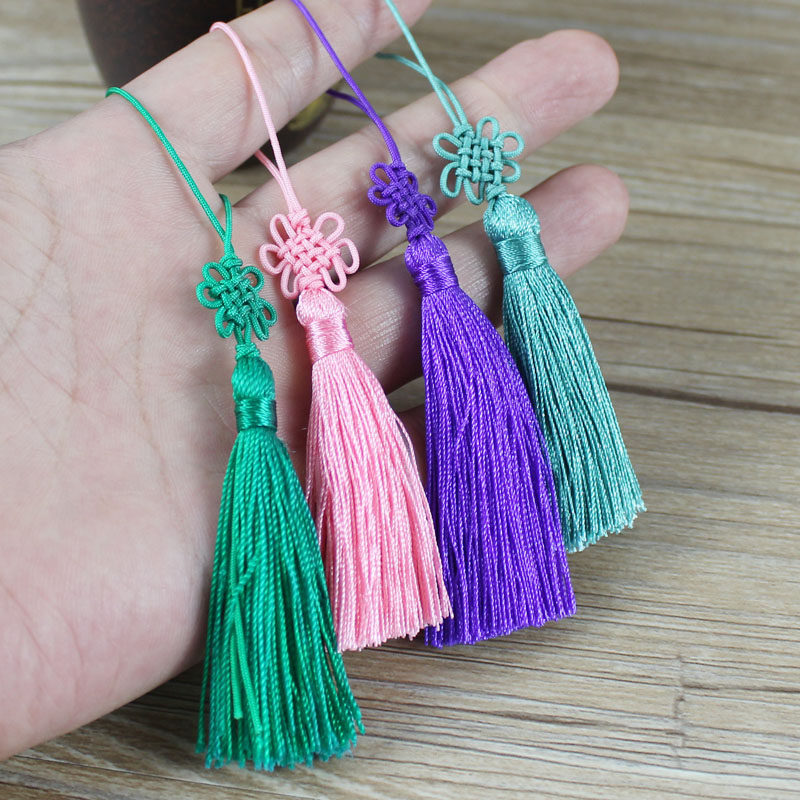 mobile phone Pendant Bag bookmark tassels Ears Mini Chinese knot trumpet tassels Hanging ear diy Bracelets accessoriesin the Textile fabrics/Accessories/Supporting, Textile Accessories, Tassels/Spike category - from Buy2taobao.com to provide professional Taobao agent buy service