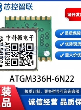 ATGM336H-6N22单北斗 双频纯北斗授时定位模组开发板