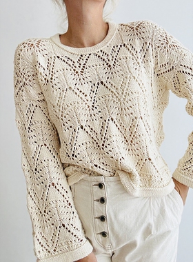 【英文解】 0105-Rodolphe Sweater（非成品）英文编织说明