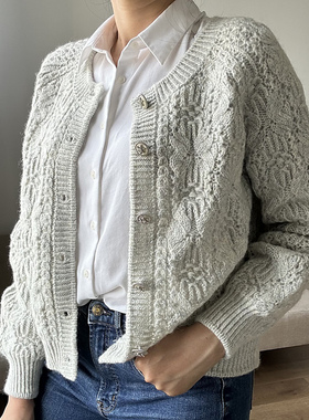 【英文解】0208-SPRING raglan cardigan （非实物）英文说明