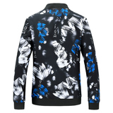 春秋装潮男花色大码夹克休闲男青年夹克外套JK823p65，男装夹克，星座1203