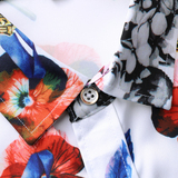 男装短袖数码印花衬衫大码男韩版花色衬衫短袖上衣半袖C231p45，男装衬衫，星座1203