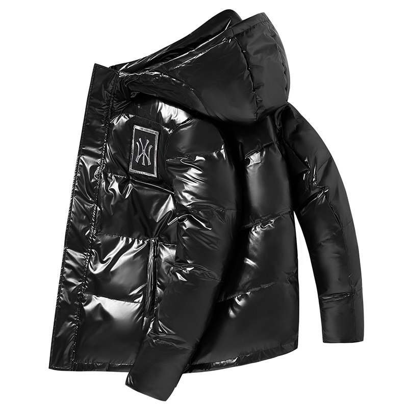冬季青年羽绒服外套加厚白鸭绒男士羽绒服帅气韩版连帽上衣101p78,男装羽绒服,星座1203