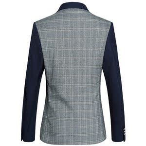 秋款男士休闲单排扣商务免烫西服修身韩版男西装货号99-9p60图片