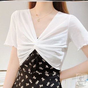 小外套上衣披肩女生夏季连衣裙女士吊带裙外搭夏天背心搭配吊带的