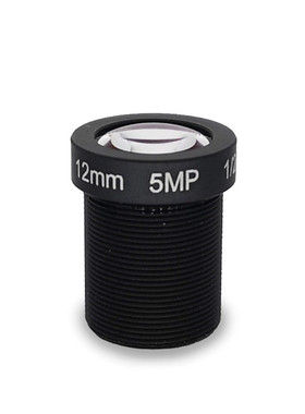 5MP 500万像素12mm16mm安防网络高清监控摄像机镜头MTV 数字M12