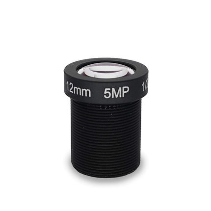 5MP 500万像素12mm16mm安防网络高清监控摄像机镜头MTV 数字M12