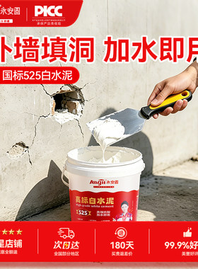 补墙膏墙面修补神器墙壁补洞墙体窟窿裂缝修复家用防水腻子白水泥
