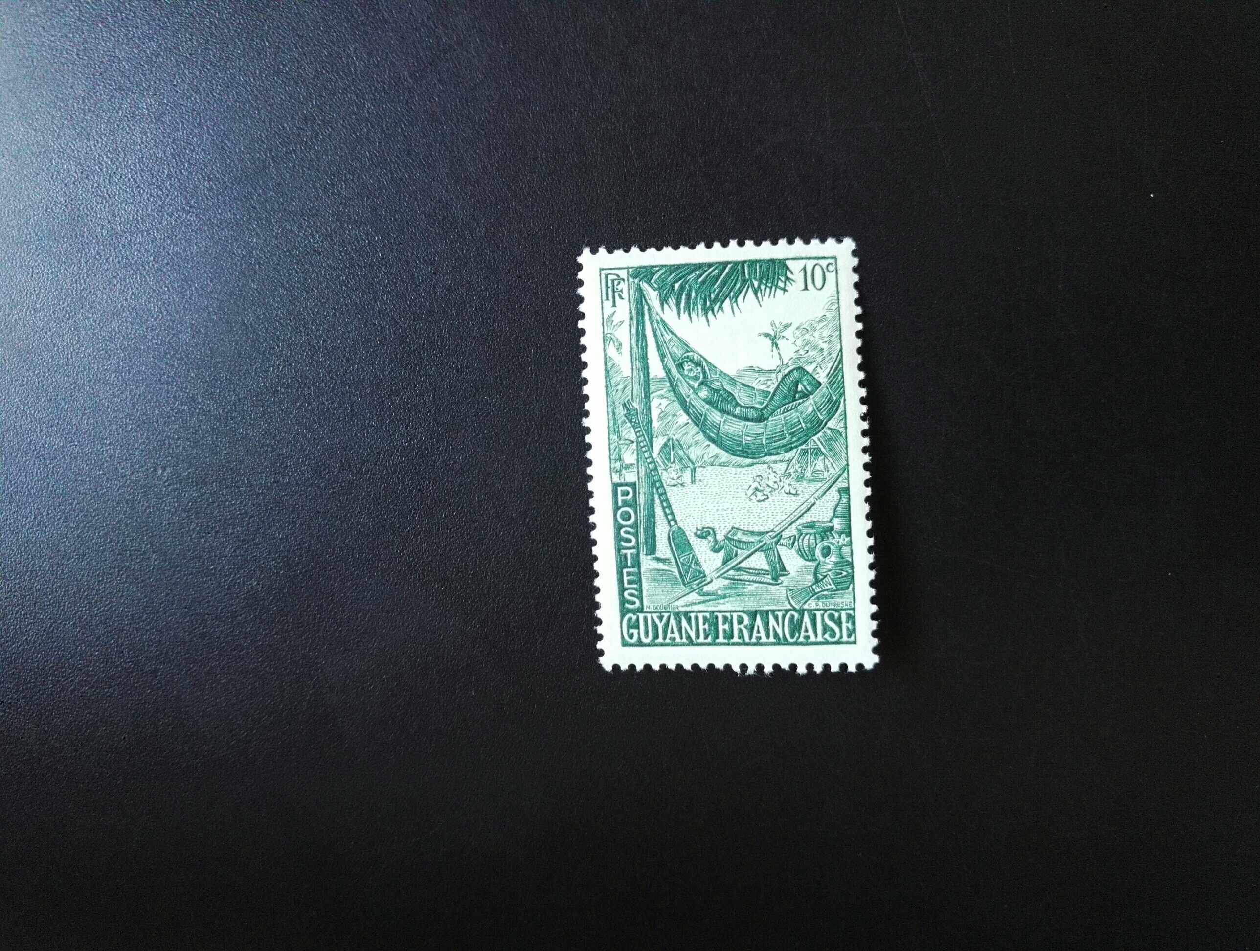 圭亚那1947年吊床邮票1新