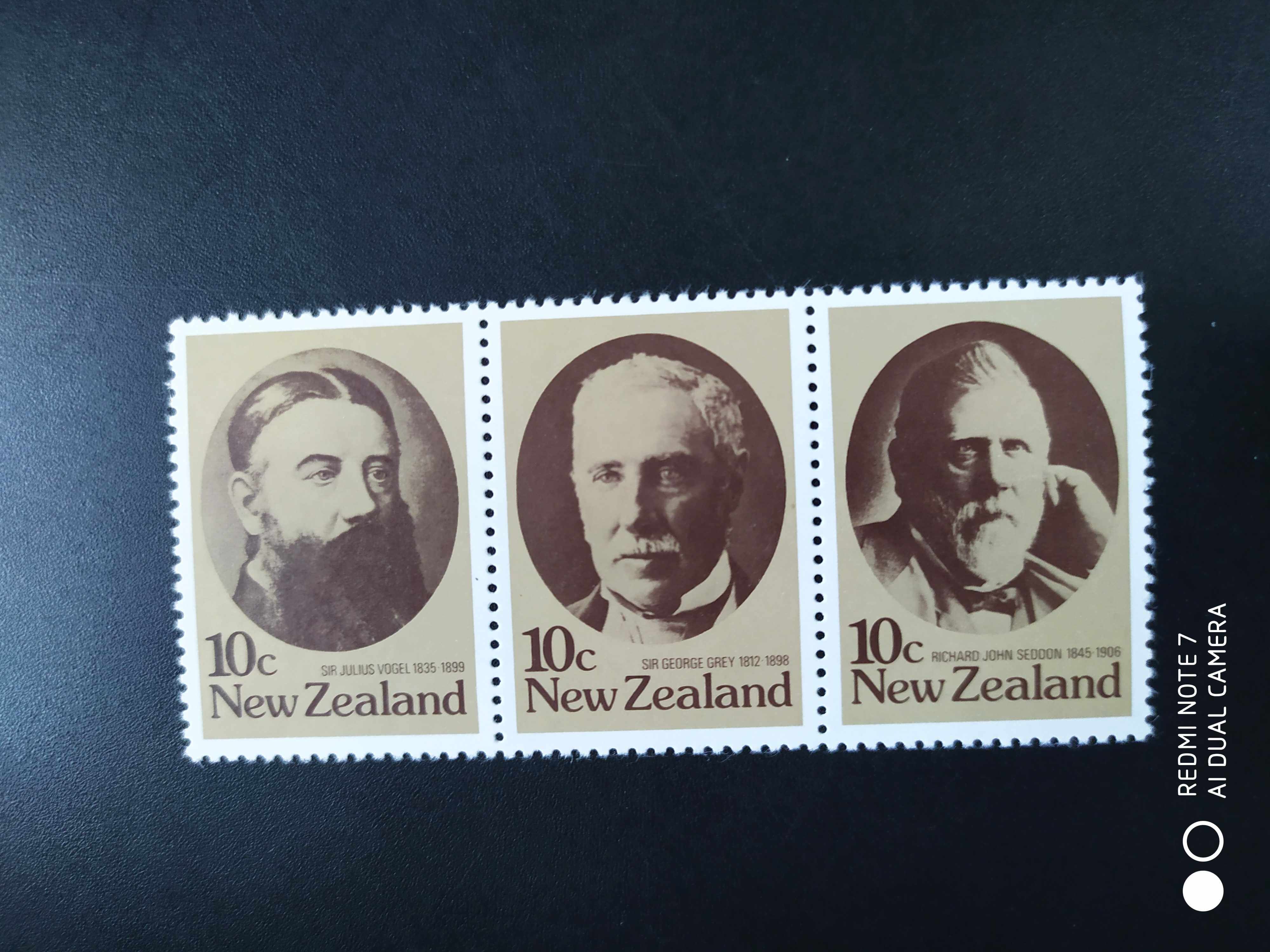 新西兰1979年总督邮票3全新