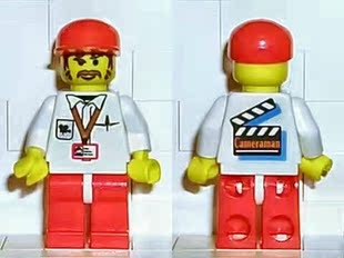 乐高Lego 工作室系列 稀有人仔 cc4058 摄影师 摄像师