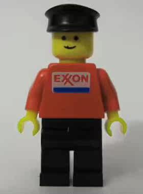 全新 乐高Lego 经典城镇 人仔 exx003 加油站工作人员 1980年绝版