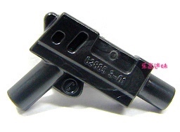 全新 乐高Lego 人仔武器 零配件 62885 黑色 冲锋枪 印第安纳琼斯