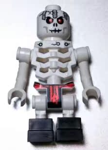 乐高Lego 幻影忍者系列 绝版人仔 njo023 骷髅兵 Frakjaw