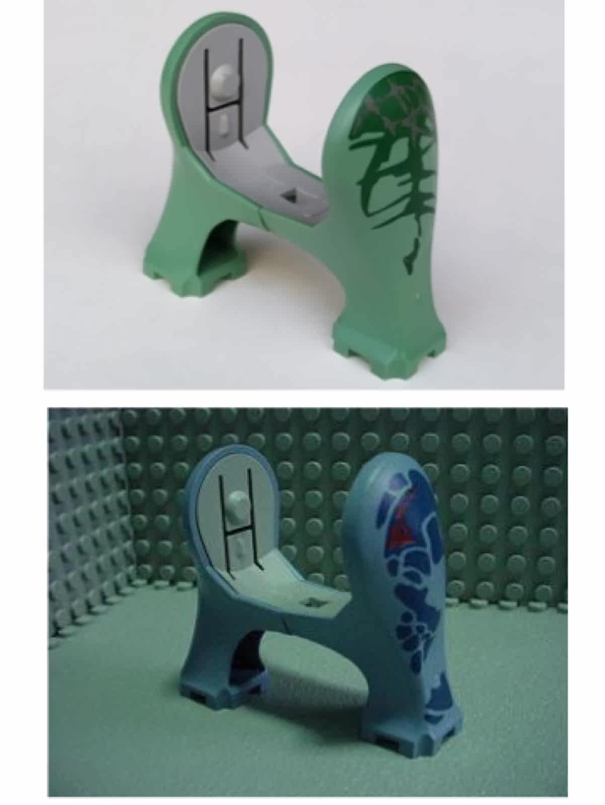 乐高lego 动物 恐龙绝版零配件 40380 短腿 大腿 6719 6721