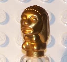 乐高Lego 夺宝奇兵 零配件 62713 神庙器物 雕像 7623 08年绝版