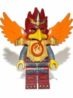 全新 乐高Lego 气功传奇 绝版人仔 loc076 凤凰部落 飓风凤