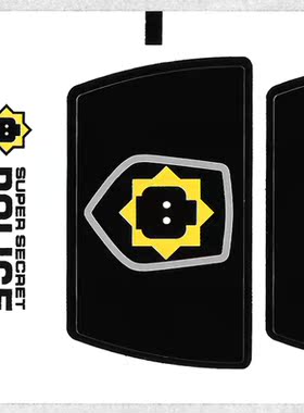 乐高Lego 大电影系列 原装贴纸 70802 70819 坏警察的追踪