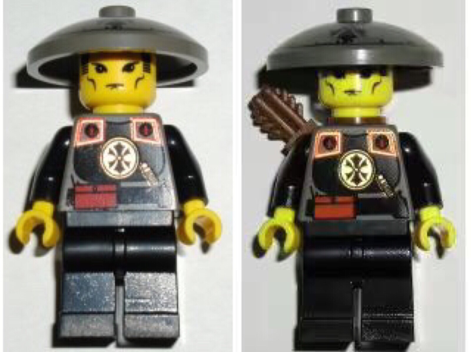 乐高lego 冒险者 东方探险 绝版人仔 adv046 047 清朝中国侍卫