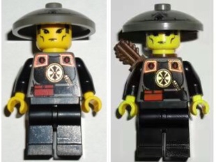 乐高Lego 冒险者 东方探险 绝版人仔 adv046 047 清朝中国侍卫