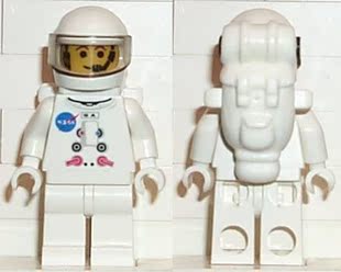 乐高Lego 探索系列 人仔 sp060 NASA 阿波罗号宇航员 2003年10029