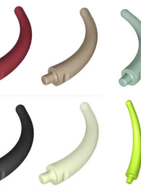 全新 乐高Lego 动物零配件 40379 动物尾巴骨头 末端