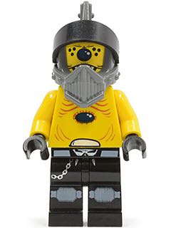 乐高Lego 绝版稀有 太空系列 太空警察3 sp097 人仔 有遮阳蛇图片