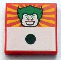 【迷妹】全新 乐高Lego 3068bpb 蝙蝠侠 小丑 2*2 印刷砖 光面砖