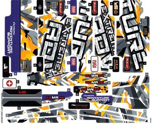 乐高Lego 科技机械组 42069 原装贴纸 极地雪地探险车 益智玩具