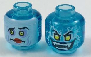 全新 乐高Lego 未来骑士团 小丑 人仔 头部 3626cpb nex087零配件