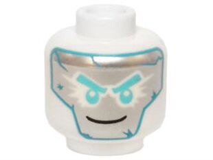 乐高Lego 幻影忍者 Zane 赞 人仔 头部 3626cpb 零件 配件 njo159