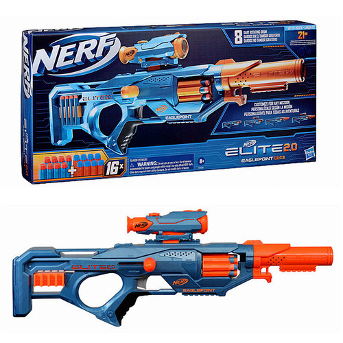 Nerf热火鹰空发射器软弹玩具枪