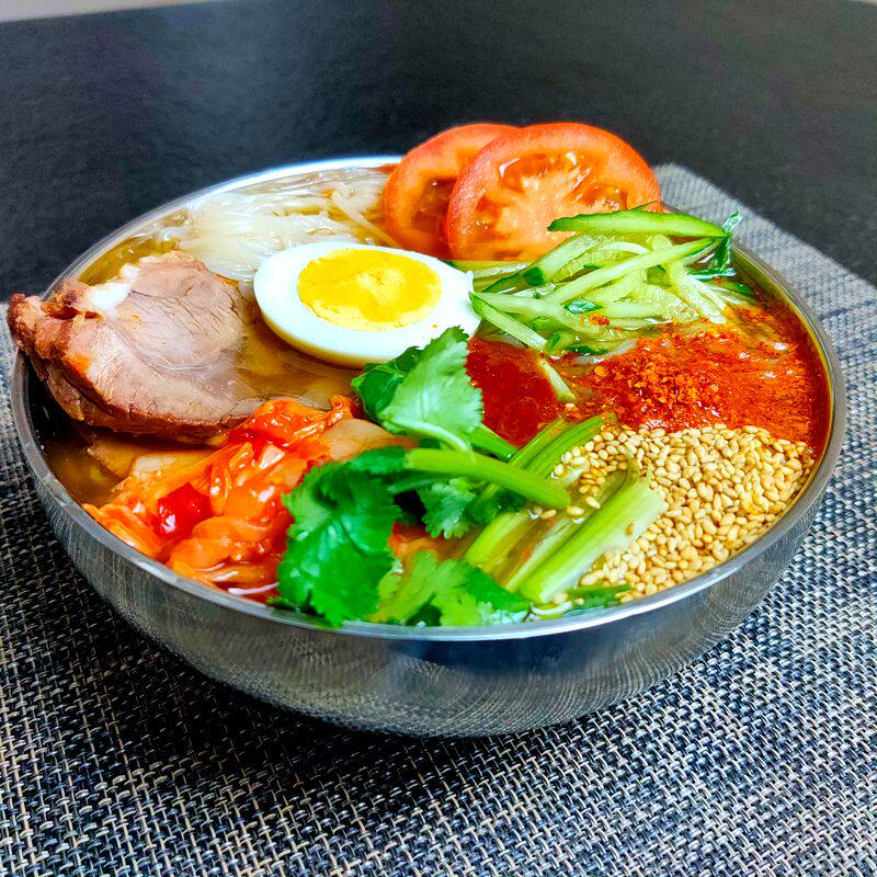 东北特产朝鲜族韩国延边吉林正宗风味带料包大冷面4包料满3袋包邮