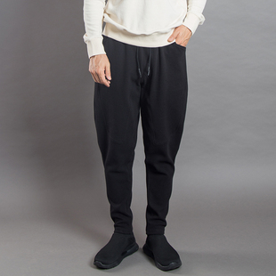 宽松纯棉黑色锥形裤 新款 男士 休闲长裤 束脚运动裤 潮流马裤 男春秋季