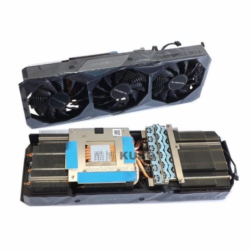 GIGABYTE技嘉 RTX 2070S 2080S GAMING显卡散热器 显卡风扇 6热管