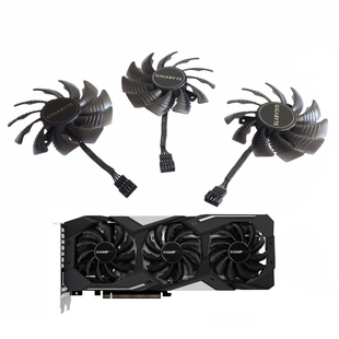 技嘉 RTX2060 2060S 2070 GTX980 1060 1070 1080 显卡风扇