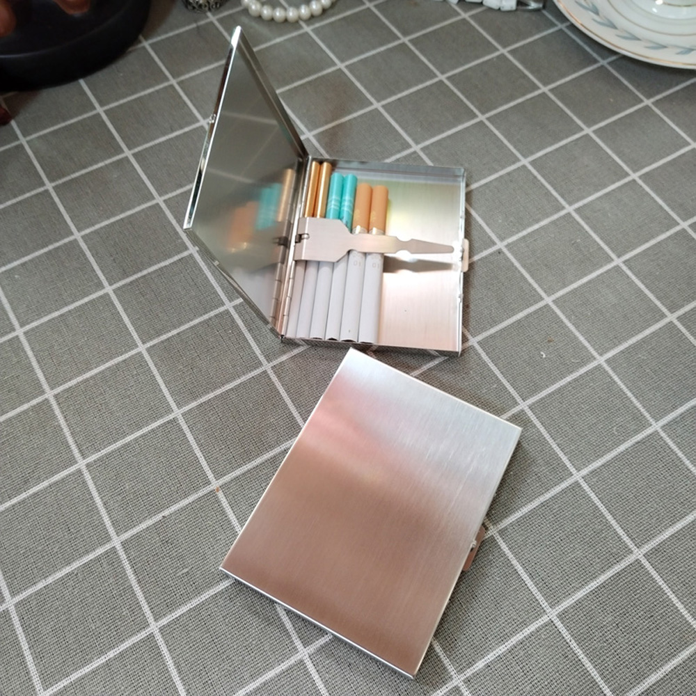 一来烟盒不锈钢精致防压