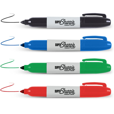 三福记号笔 3300123 粗芯 Sharpie Super Permanent Marker