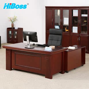 D800 W1600 H760 单位：张 HiBoss油漆办公桌HN03