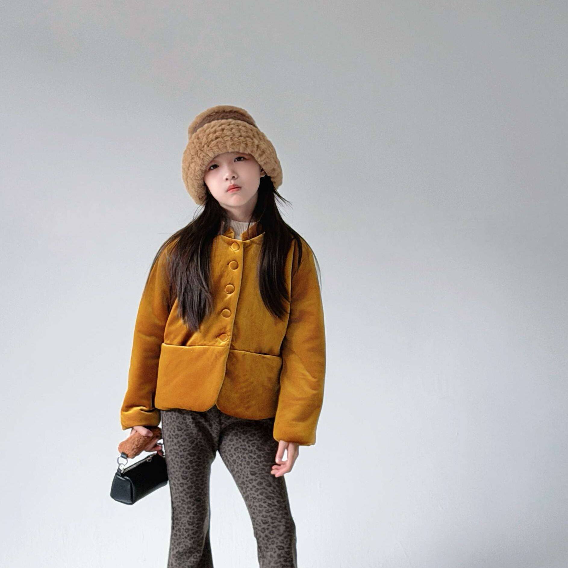 【现货在仓】『琥珀』小众极简复古夹棉高定丝绒保暖外套 亲子,童装/婴儿装/亲子装,普通外套,淘宝优惠券,粉丝福利购,淘宝优惠卷