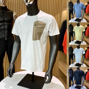 索罗娜凉感户外短袖 袅 压胶工艺 腋下激光打孔 T恤男 毒家巨献